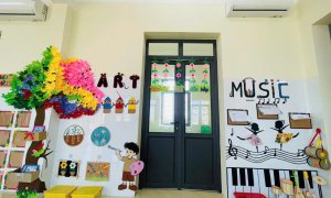 Hình ảnh trang trí của các nhóm, lớp sẵn sàng cho năm học mới tại Mầm Non Quảng Châu năm học 2025 - 2026